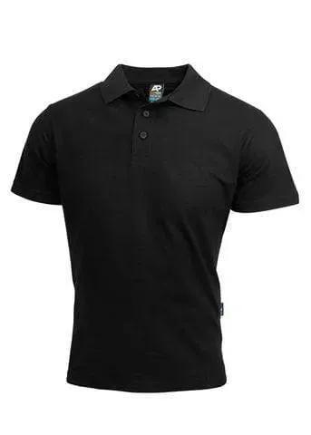 Aussie Pacific Ladies Hunter Polo Shirt 3312 Casual Wear Aussie Pacific Black 6